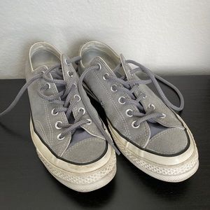 Grey Suede Converse